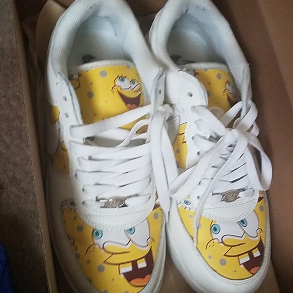 spongebob air force 1s